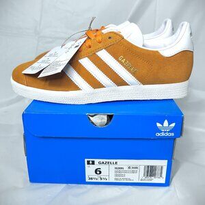 Adidas Gazelle Equipment Orange/Cloud White-Core White IG2091 Size 6M/7.5W